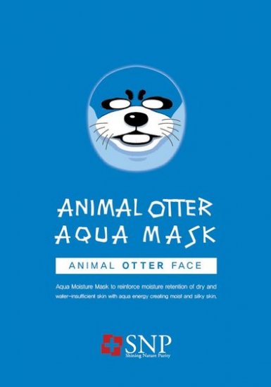 SNP Animal Otter Aqua Mask 10pcs - Click Image to Close
