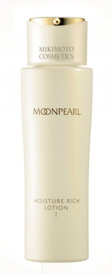 Mikimoto Cosmetics MOONPEARL Moisture Rich Lotion I 120ml - Click Image to Close