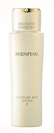Mikimoto Cosmetics MOONPEARL Moisture Rich Lotion II 120ml - Click Image to Close