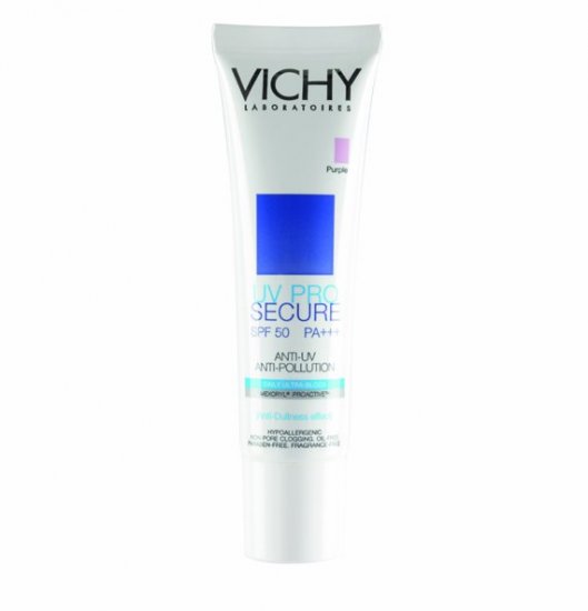 Vichy UV Pro Secure SPF 50+++ 30ml purple Free shipping - Click Image to Close