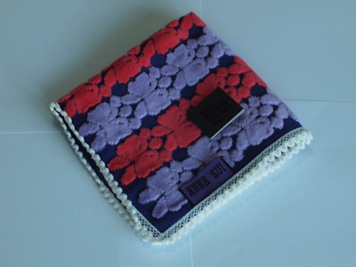 Annai sui Handkerchief *Purple+red*Free shipping - Click Image to Close